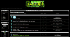 Desktop Screenshot of lexxverse.com